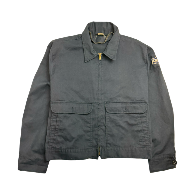 (XL) Vintage Topps Canvas Work Jacket Navy