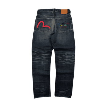 Vintage Evisu Beijing 2008 Seagull Denim Pants