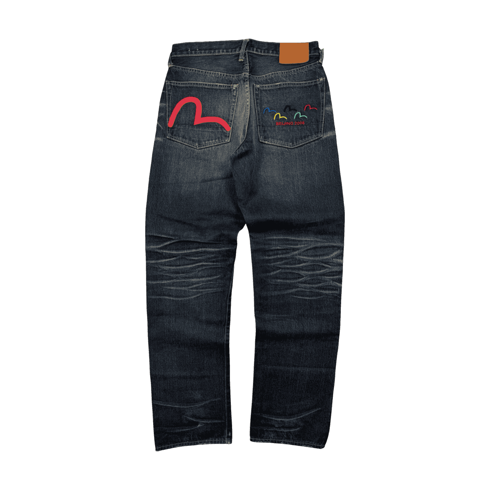 Vintage Evisu Beijing 2008 Seagull Denim Pants