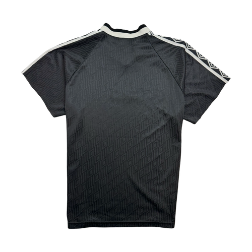 Vintage Umbro Soccer Jersey Black | Vintage Clothing Store Canada