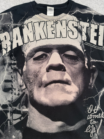Vintage Frankenstein Monster Tee Black