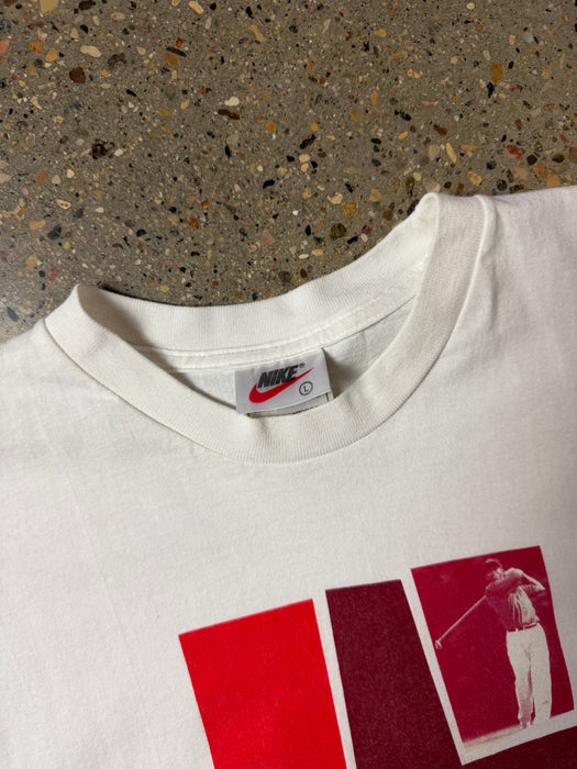 Vintage Nike Tiger Woods Tee White | Vitnage Clothing Store Canada