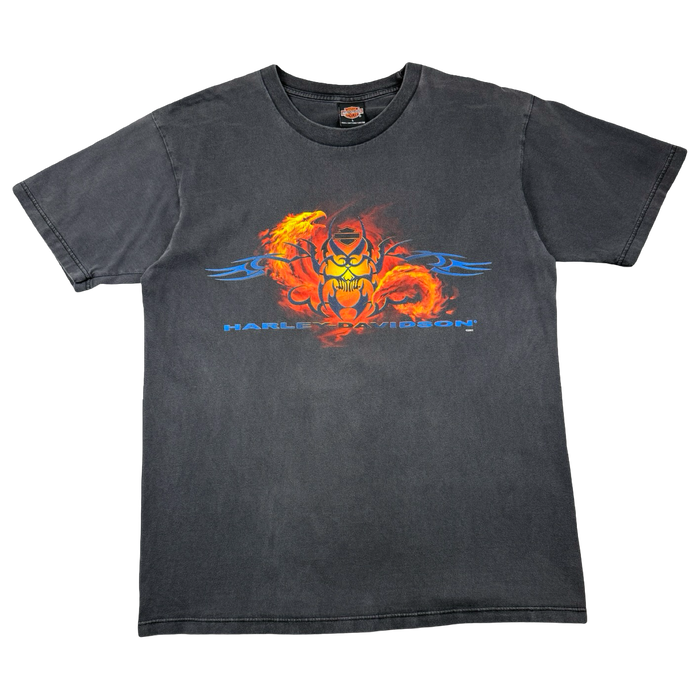 Vintage Harley Davidson Phoenix Abu Dhabi Tee Black | Vitnage Clothing Store Canada