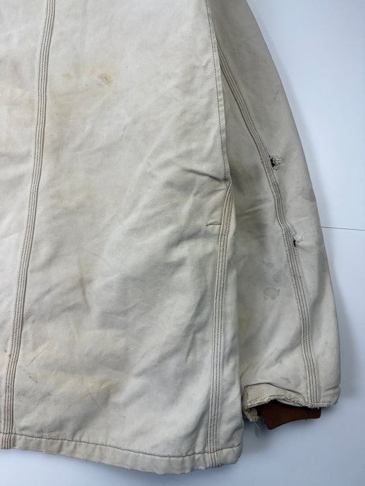 Vintage Carhartt Arctic Work Jacket Beige | Vitnage Clothing Store Canada