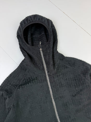 Women's Patagonia Hooded Fleece Jacket Black