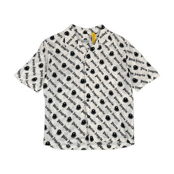 Moncler x Palm Angels Button-up Shirt White (USED)