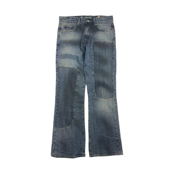 Vintage Y2k Xray Denim Pants Dark