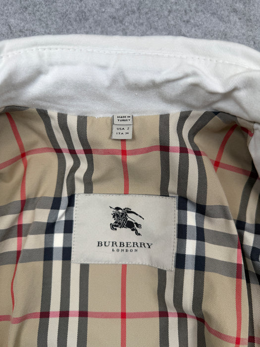 Women’s Burberry Light Jacket White (USED) | Vitnage Clothing Store Canada