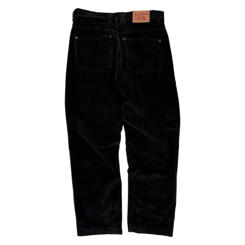 Vintage Smiths Corduroy Pants Black | Vintage Clothing Store Canada