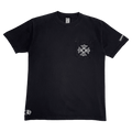 Vintage Chrome Hearts Malibu Big Cross Tee Black