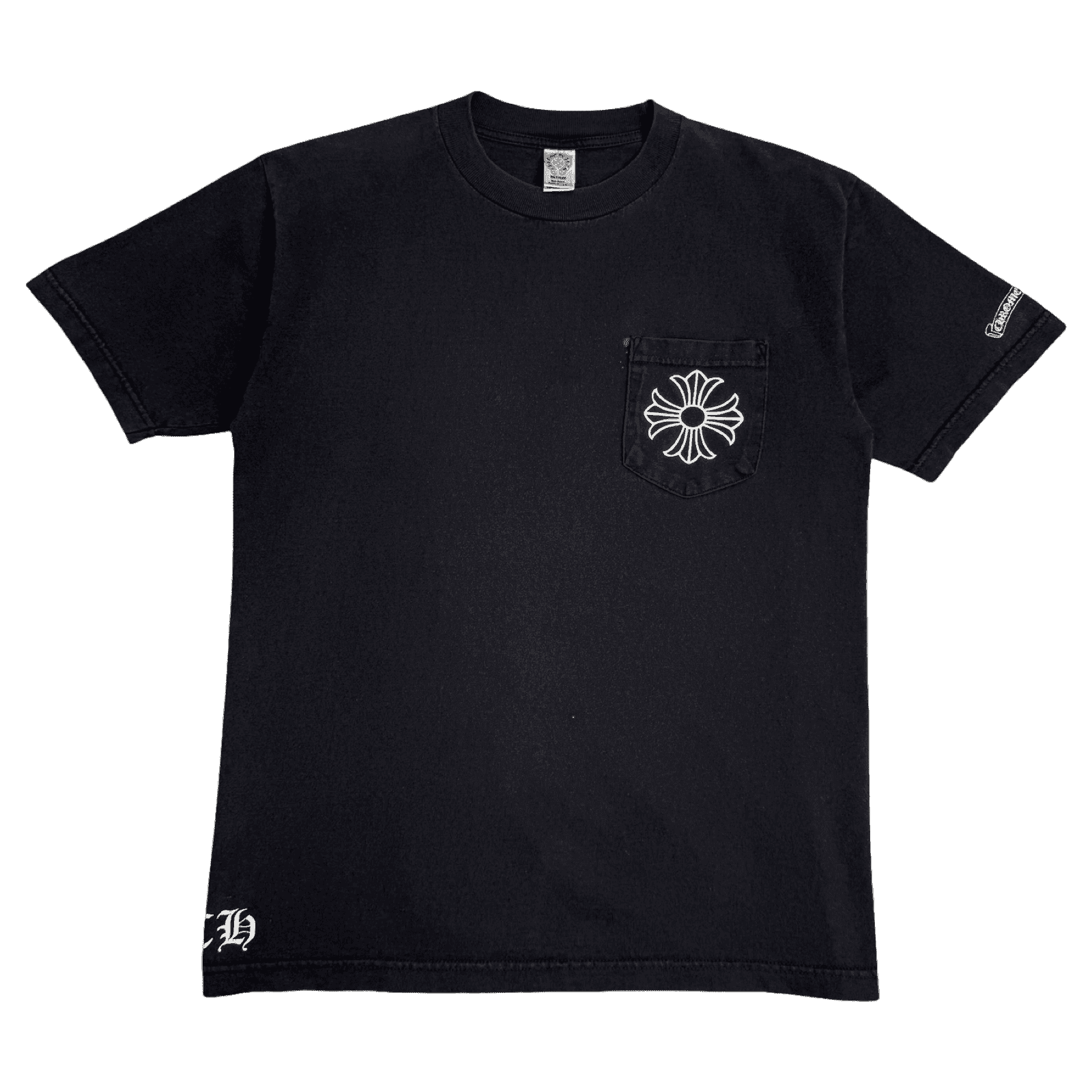 Vintage Chrome Hearts Malibu Big Cross Tee Black
