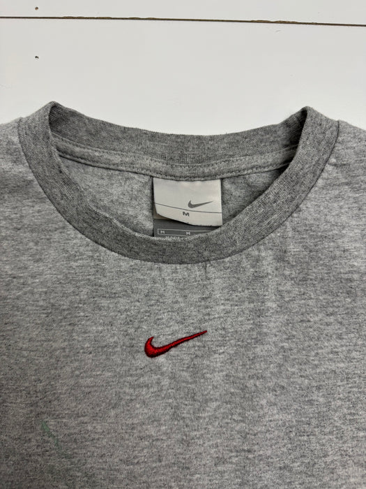 (M) Vintage Nike Centre Swoosh Tee Grey | Vitnage Clothing Store Canada