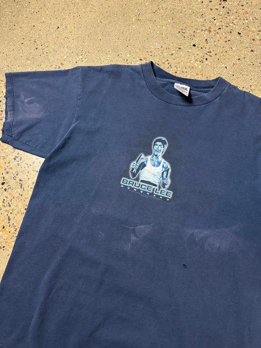 Vintage 1998 Bruce Lee Tee Navy | Vitnage Clothing Store Canada