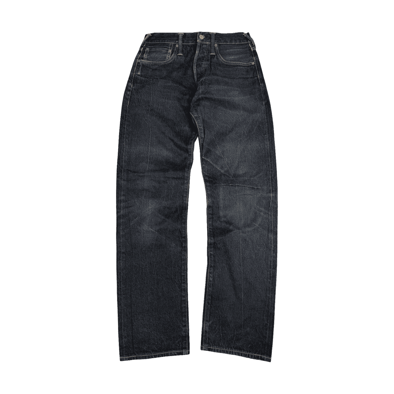 Evisu Lot 2000 No. 3 Daicock Blue Denim Pants