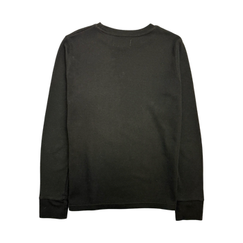 Vintage Y2k Mecca Co. Thermal L/S Tee Black