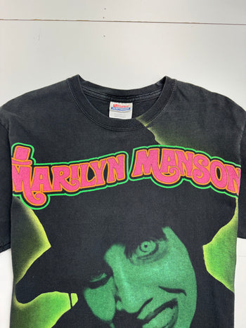 Vintage '02 Marilyn Manson Tee Black