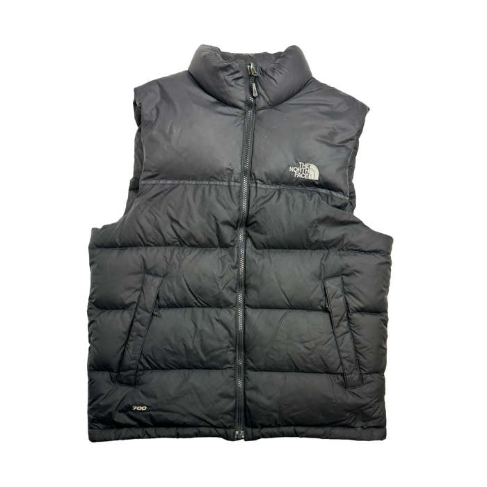 (M) The North Face Nuptse 700 Puffer Vest Black | Vitnage Clothing Store Canada