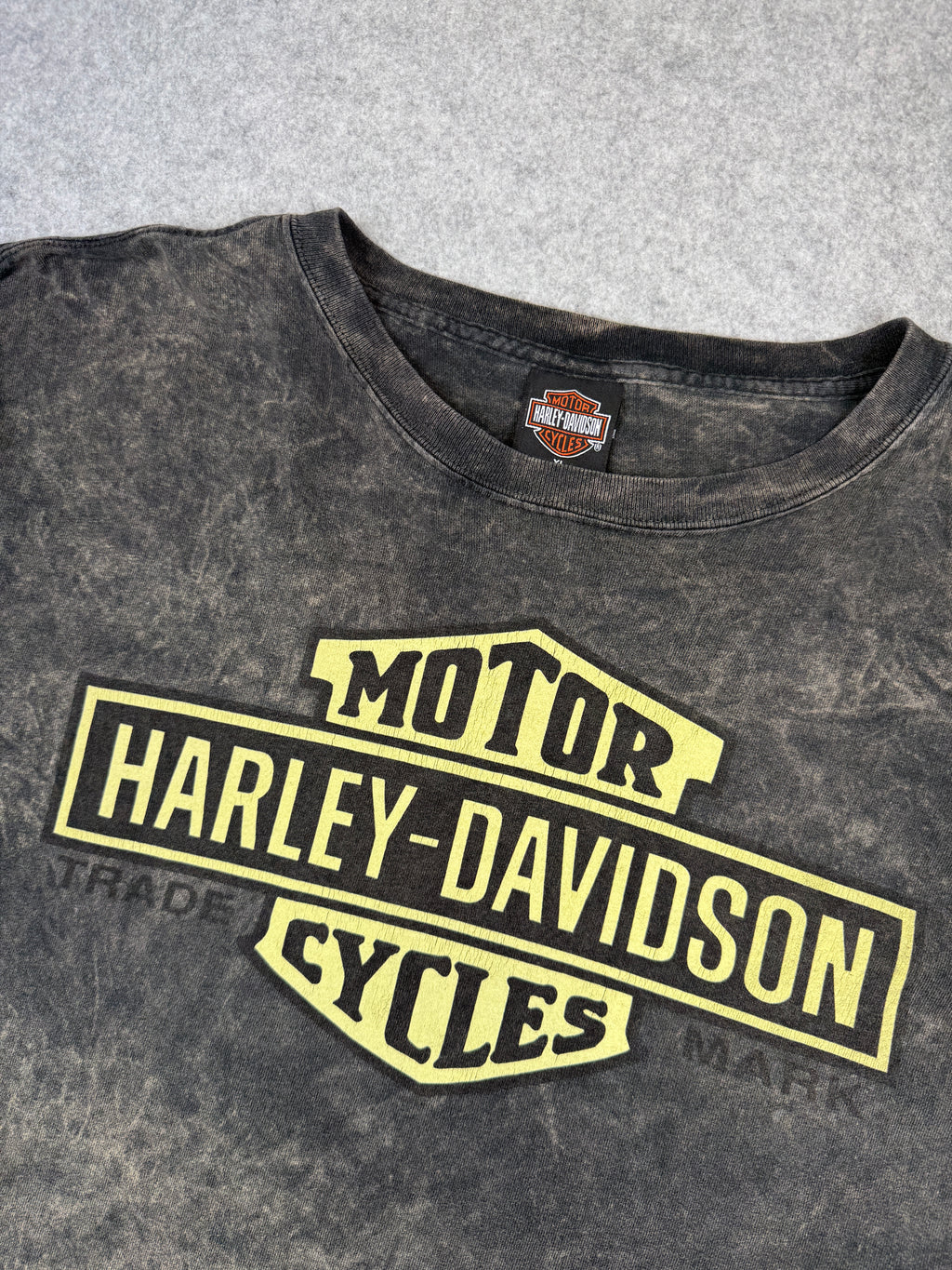 Vintage Harley Davidson St Paul Acid Wash L/S Tee