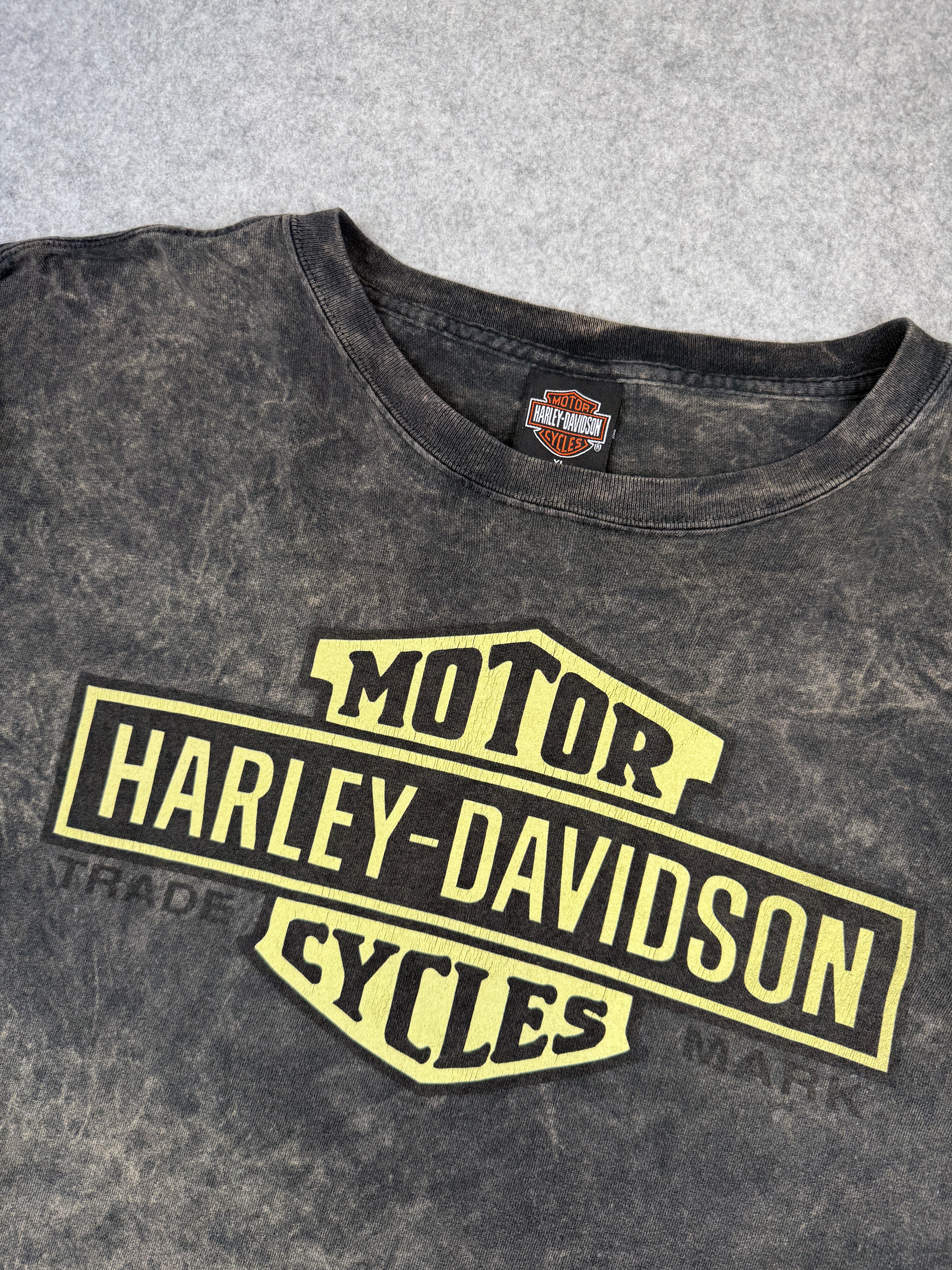Vintage Harley Davidson St Paul Acid Wash L/S Tee