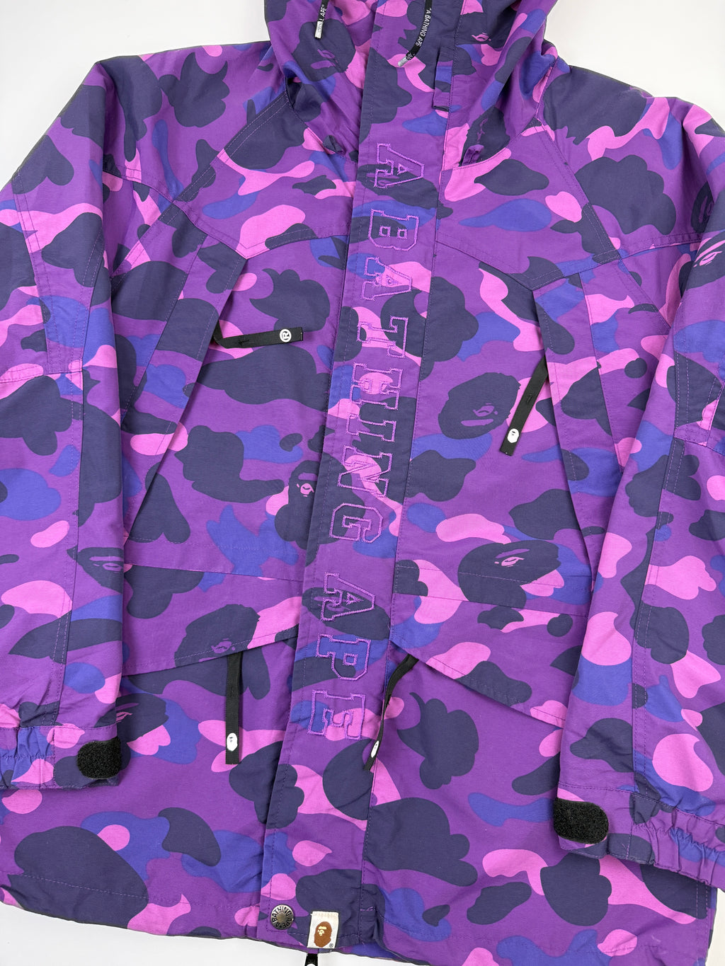 BAPE Color Camo Snowboard Jacket Purple (USED)