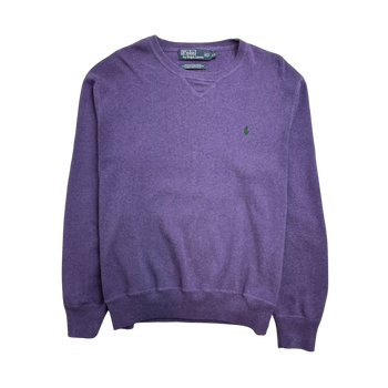 Vintage Polo Ralph Lauren Knit Sweater Purple