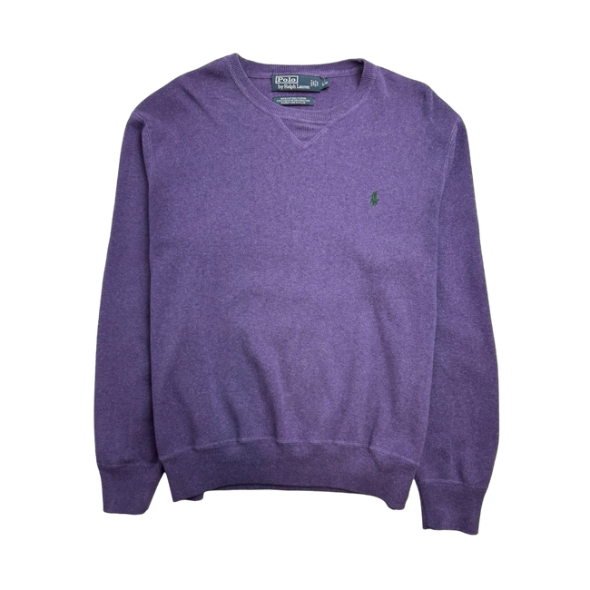 Vintage Polo Ralph Lauren Knit Sweater Purple