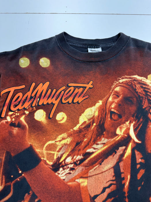 (L) Vintage '95 Spirit Of The Wild Ted Nugent Tour Tee | Vitnage Clothing Store Canada