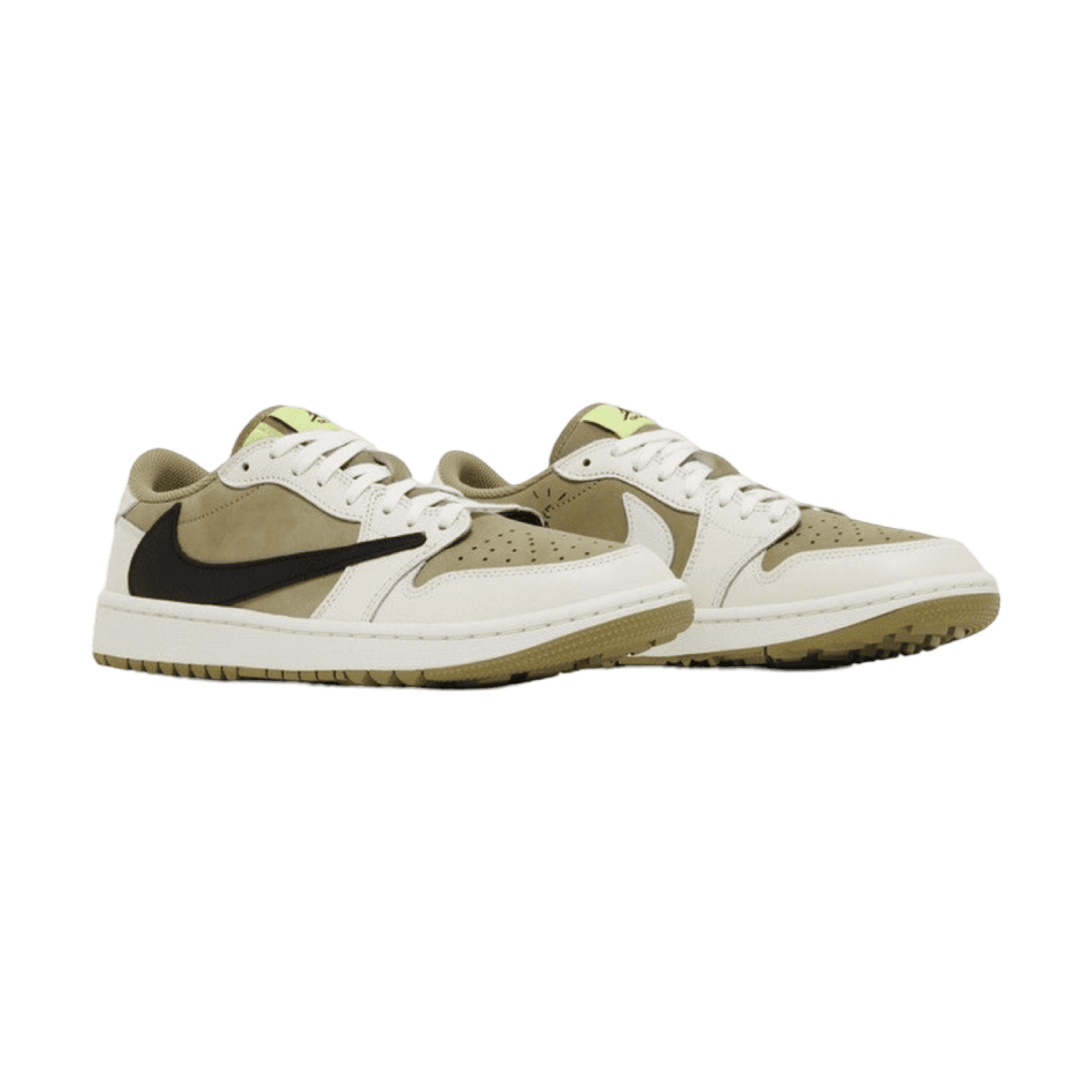 Air Jordan 1 Low Golf Travis Scott Neutral Olive