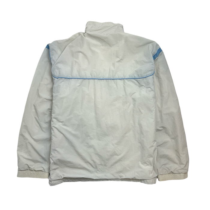 (XL) Vintage 2000s Nike Zip-Up Windbreaker Jacket White | Vitnage Clothing Store Canada