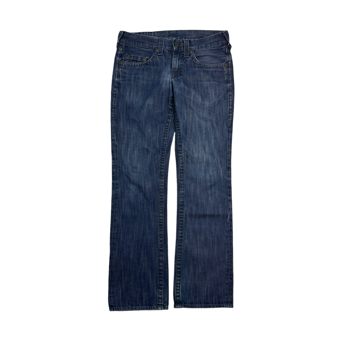 (34) Vintage True Religion Bobby Row Cut Denim Pants | Vitnage Clothing Store Canada