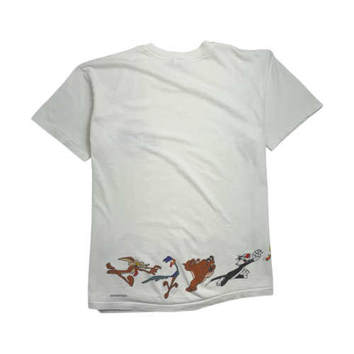 (L) Vintage '93 Looney Tunes Tee White | Vintage Clothing Store Canada