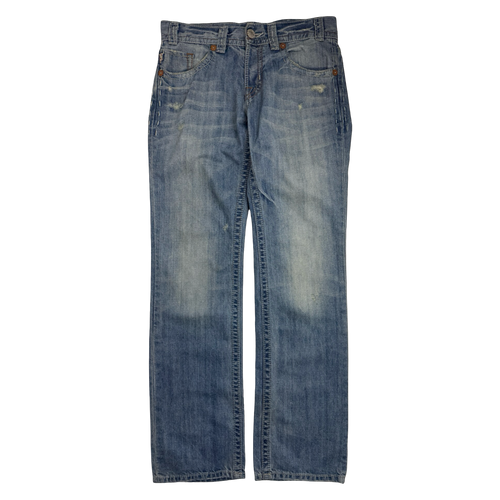 Mek Denim Distressed Blue Pants | Vintage Clothing Store Canada