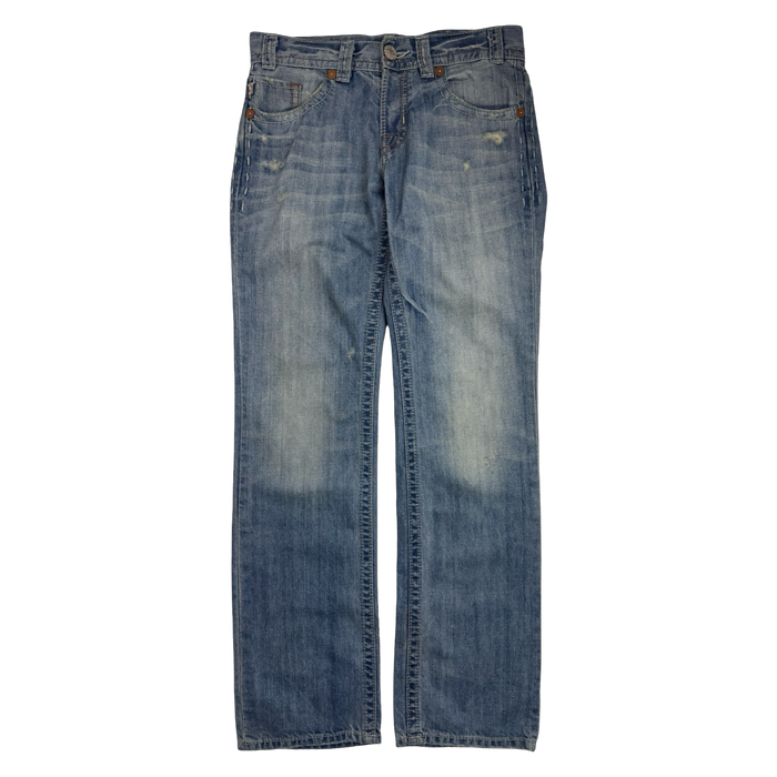 Mek Denim Distressed Blue Pants | Vitnage Clothing Store Canada