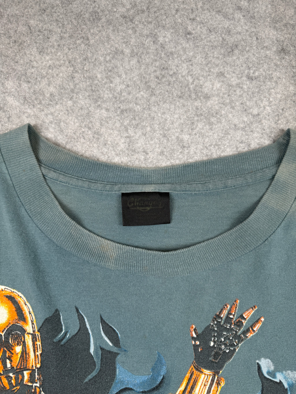Vintage Star Wars C-3PO Tee Teal