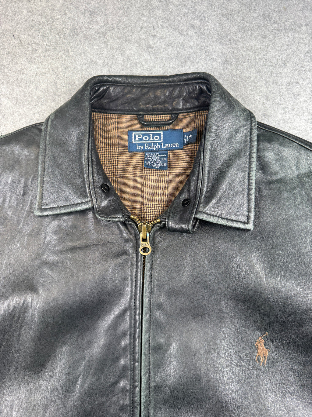 Vintage Polo Ralph Lauren Leather Jacket