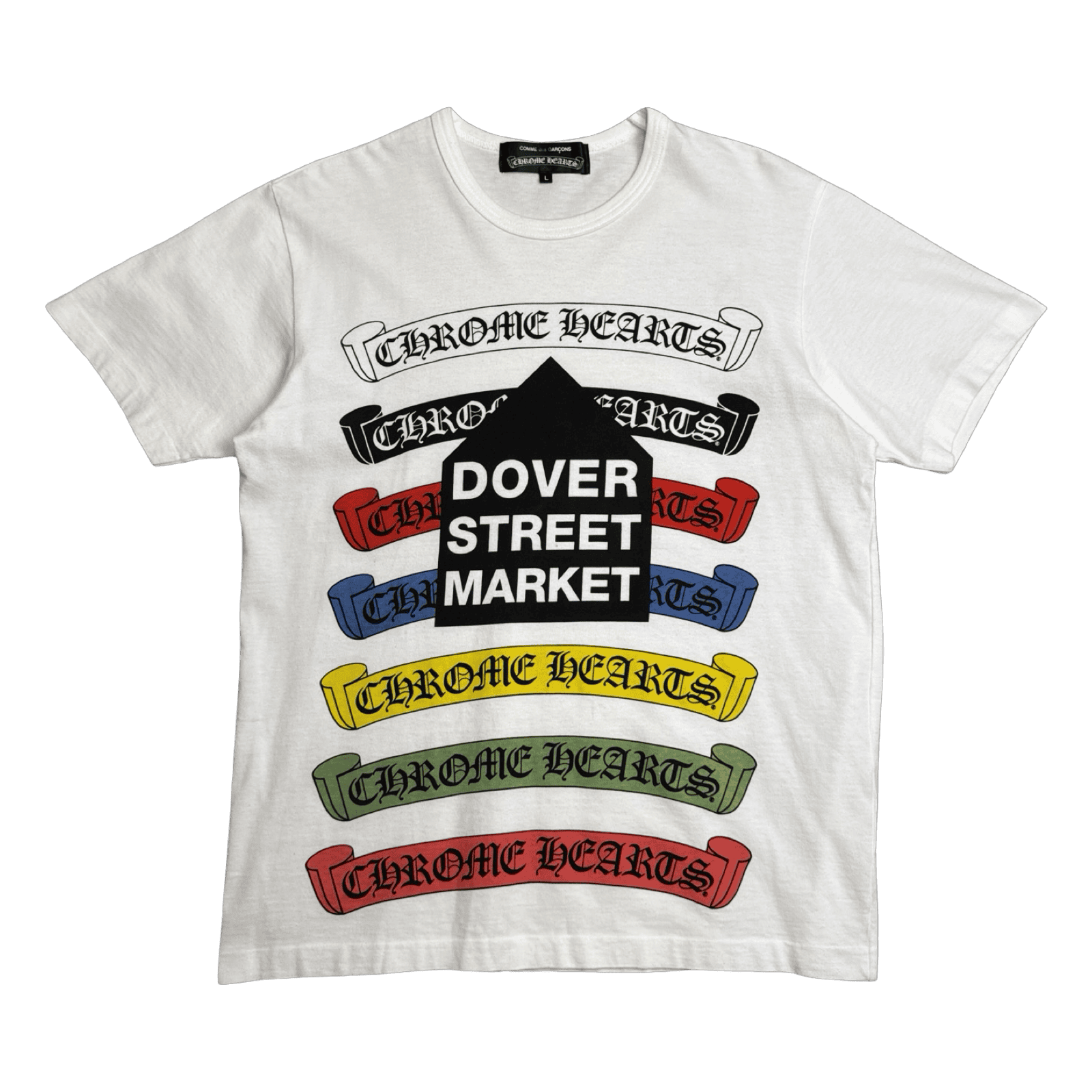 Chrome Hearts x Comme Des Garcons Dover Street Market Tee White