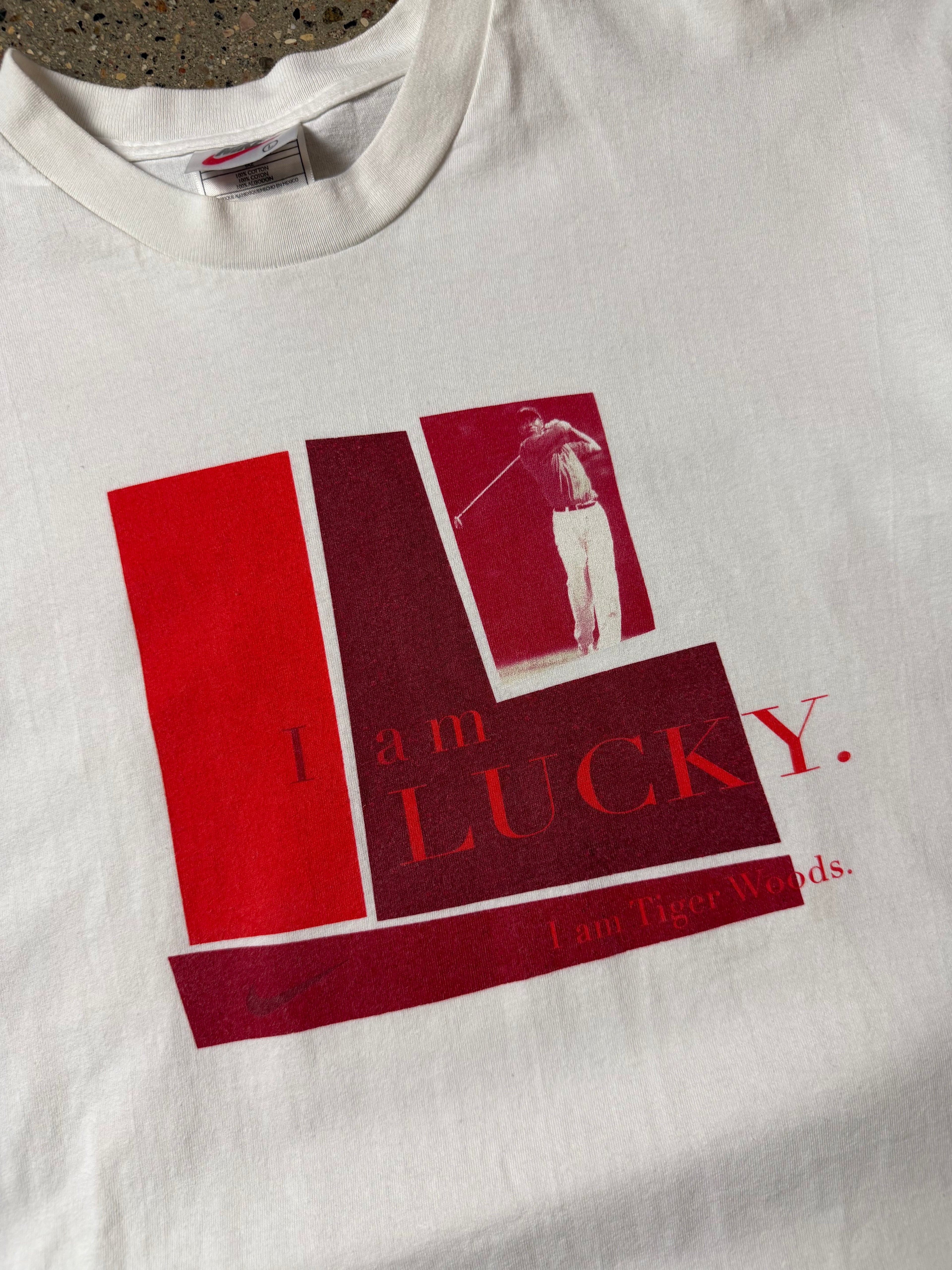 Vintage Nike Tiger Woods Tee White
