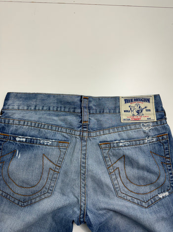 Vintage Y2k True Religion Straight Cut Denim Pants