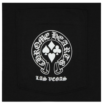 Chrome Hearts Las Vegas Exclusive Pocket Tee Black