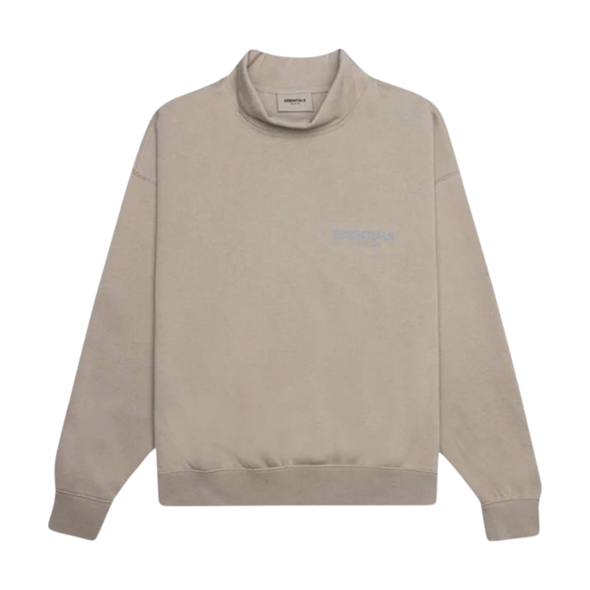 Fear Of God Essentials Mock Neck Sweater 'Sage'