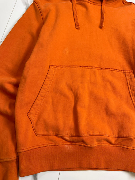 Stone Island Pullover Hoodie Orange (USED) | Vitnage Clothing Store Canada