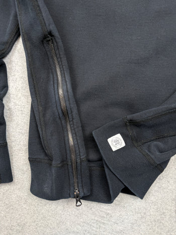 Reigning Champ Side Zip Crewneck Black (USED)