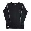 Chrome Hearts Cross Hollywood Script Sleeve L/S Tee Black
