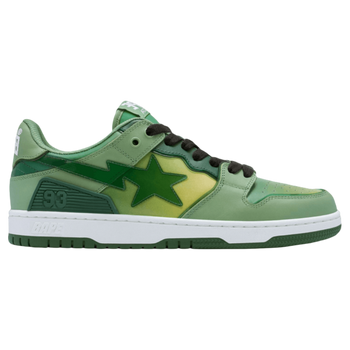A Bathing Ape Bape SK8 Sta Green Gradation