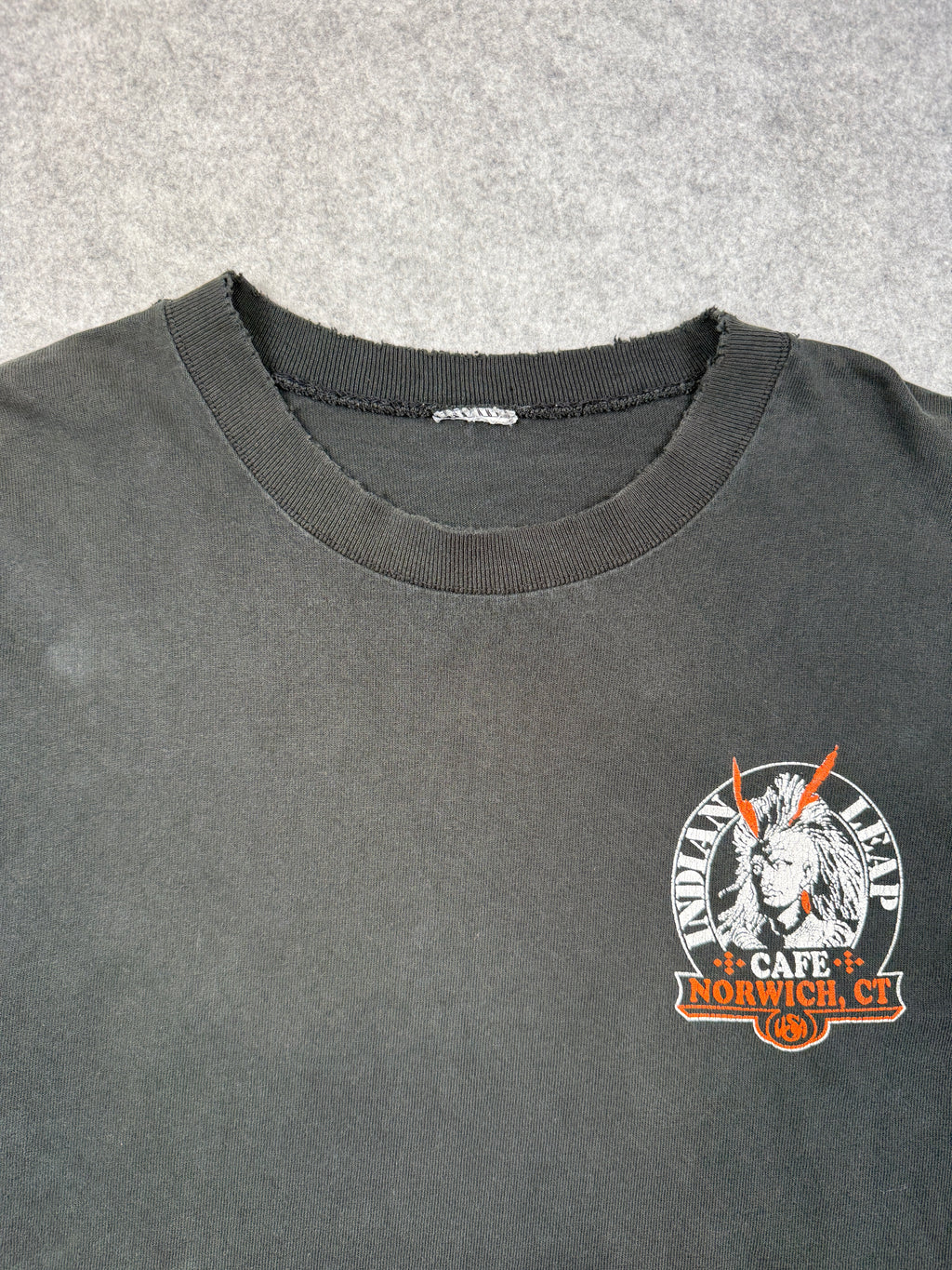 Vintage Norwich Indian Leap L/S Tee Black