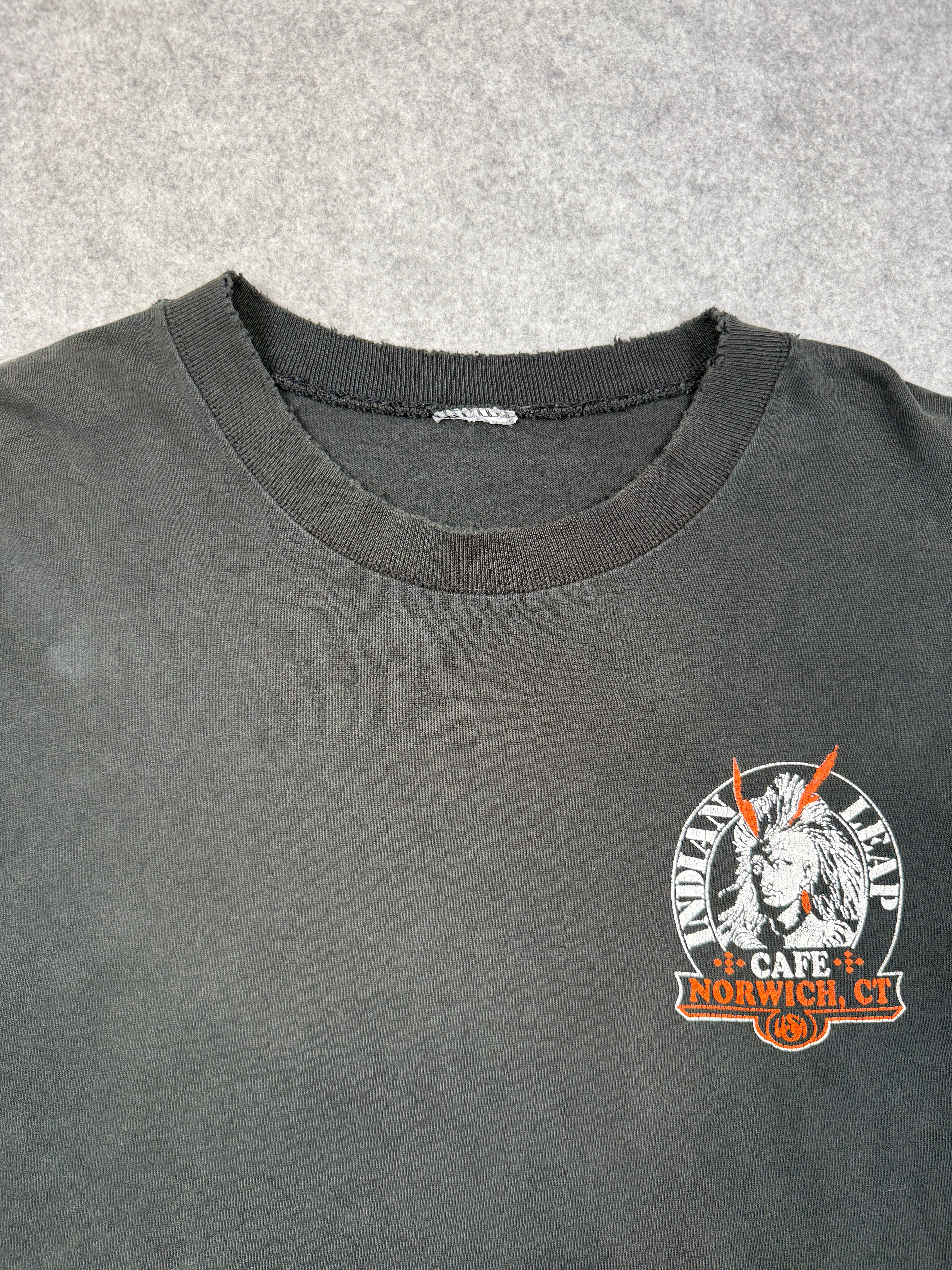 Vintage Norwich Indian Leap L/S Tee Black