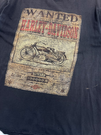 Vintage 2000s Harley Davidson Orlando Florida Tee Black