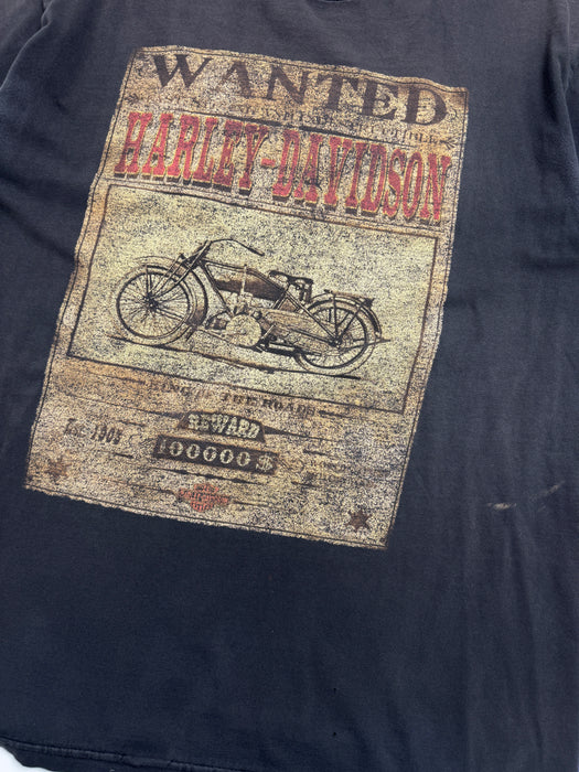 Vintage 2000s Harley Davidson Orlando Florida Tee Black | Vitnage Clothing Store Canada
