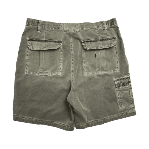 (35) Survival Outfitters Cargo Shorts Green | Vintage Clothing Store Canada