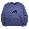 Vintage Adidas Crewneck Blue